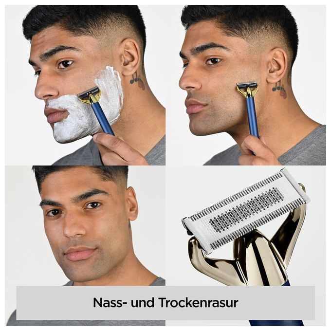 Nass&Trocken Rasierer Lithium-Ion (Li-Ion) 45 min OT992E Super-X MetalX-Blade 