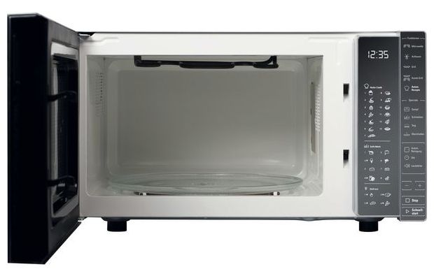 Standgeräte Solo 900 W Größe: groß 7 Stufen Dampfgaren Grill  MW304M (Grau, Spiegel) 