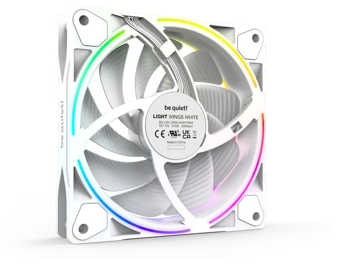 Light Wings White | 120mm PWM high-speed Triple-Pack 