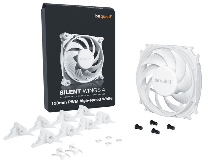 SILENT WINGS 4 | 120mm PWM high-speed White 