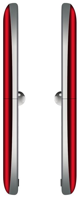 2G Smartphone 5,59 cm (2.2 Zoll) Single SIM  Fold 10 (Rot) 
