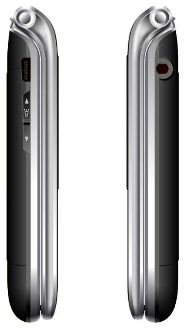 4G Smartphone 6,1 cm (2.4 Zoll 1,3 MP Single SIM  SL605 (Schwarz) 