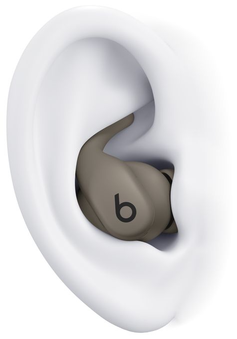 In-Ear Bluetooth Kopfhörer kabellos 7 h Laufzeit IPX4  Powerbeats Fit (Grau) 