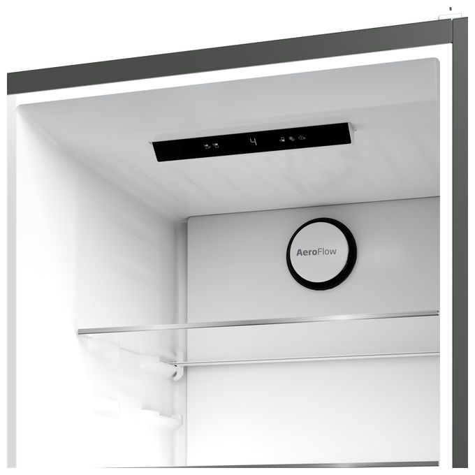 210 l / 106 l Kühl-Gefrierkombi freistehend NoFrost 165 kWh Jahr  B5RCNA366HG (Grau) 