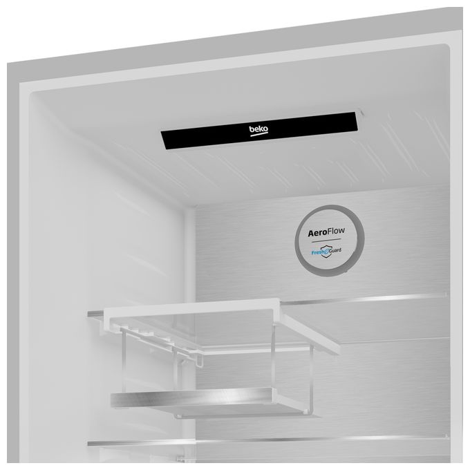210 l / 106 l Kühl-Gefrierkombi freistehend NoFrost 165 kWh Jahr  B5RCNA366LXBRW (Edelstahl) 