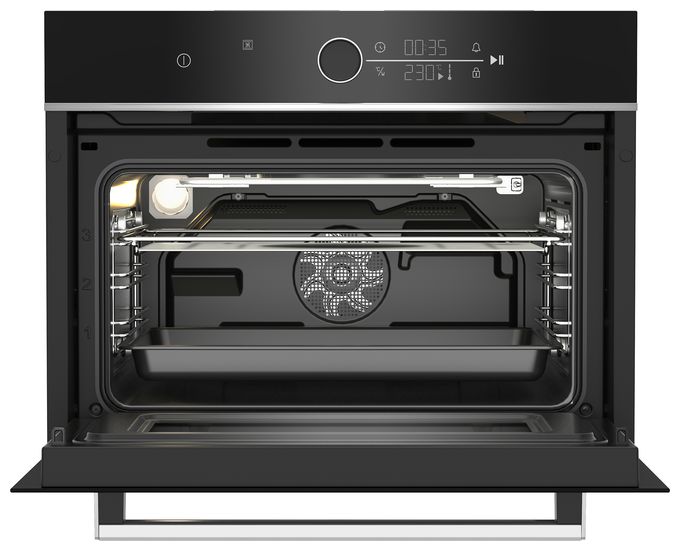 Einbaubackofen 48 l Mikrowelle BBCW13401X 