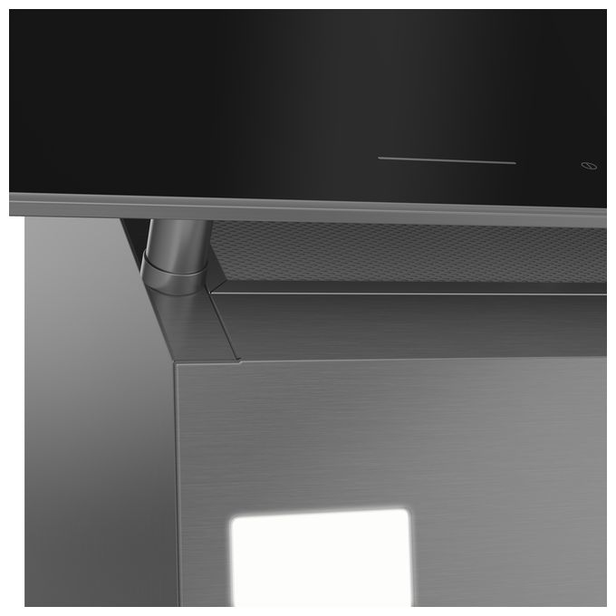 Abluft/Umluft Dunstabzugshaube/Esse Wand 60 cm (Schwarz) BHCA66641BBHS 