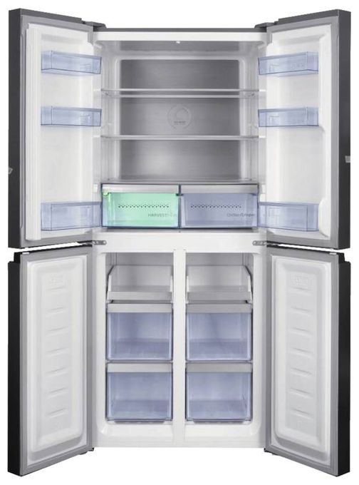 Side-by-Side Kühl-/ Gefrierkombination 291 l / 175 l 195 kWh NoFrost 1800 mm x 790 mm  GNO46624MXPN (Edelstahl) 