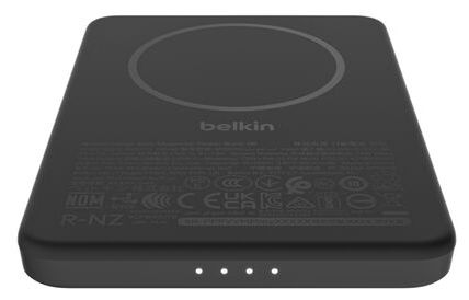5000 mAh Powerbank USB Typ-C Kabelloses Laden  BoostCharge BPD010 (Schwarz) 