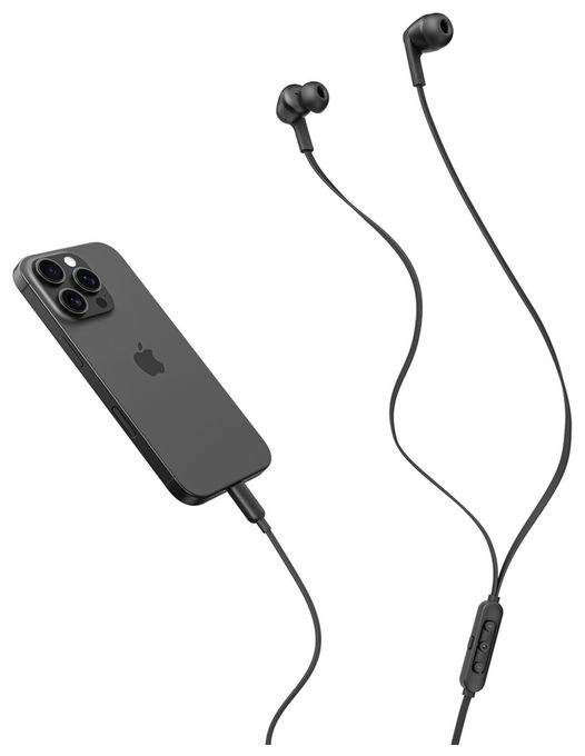 In-Ear Kopfhörer Kabelgebunden IPX5 USB Typ-C  SoundForm ANC (Schwarz) 