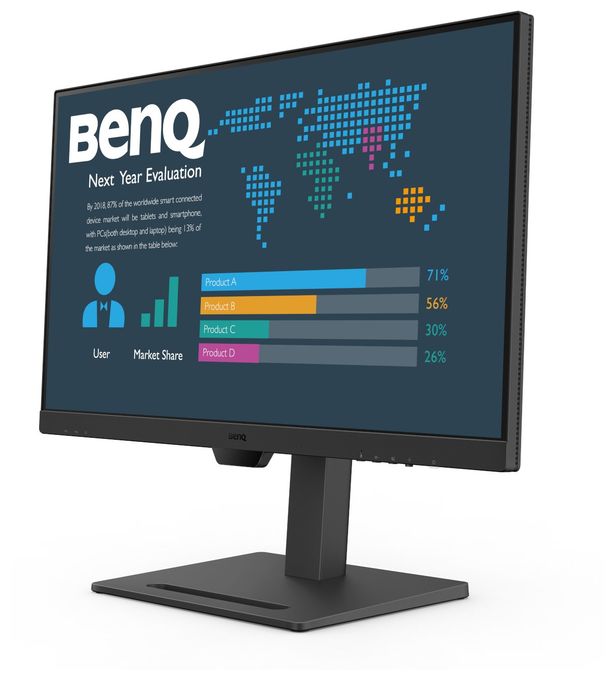 Quad HD Monitor 68,6 cm (27 Zoll) 16:9 5 ms 350 cd/m²  BL2790QT (Schwarz) 