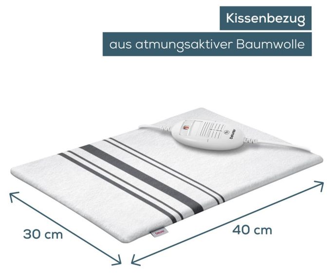  HK26 Heizkissen (Grau, Weiß) 