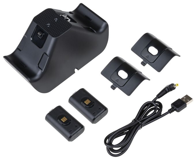 Ladestation Xbox Series S, Xbox Series X  Controller Dual-Charger (Schwarz) 