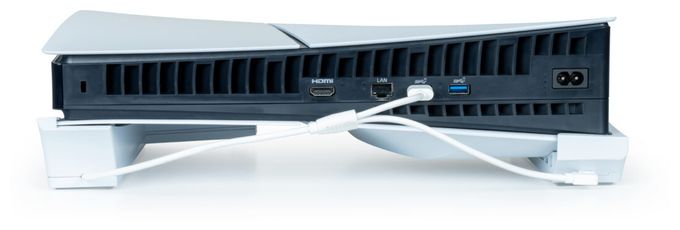 PlayStation 5 Slim  Horizontale Hub-Station PS5 (Weiß) 