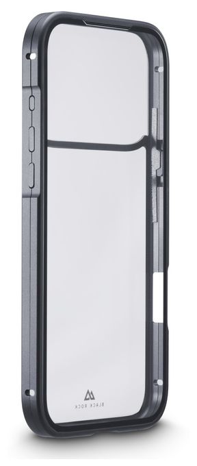 Cover für Apple iPhone 17 Pro Max (Schwarz, Transparent) 360° Glass 
