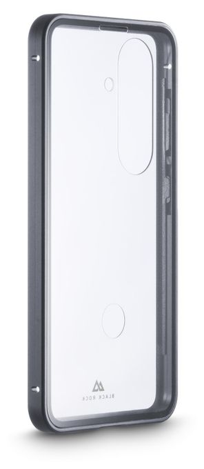 Cover für Samsung Galaxy S26 (Schwarz, Transparent) 360° Glass 