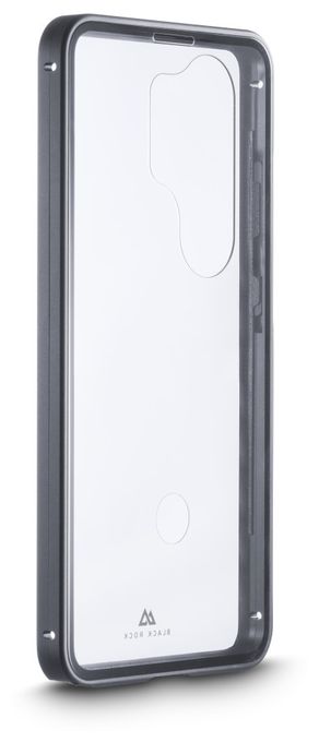 Cover für Samsung Galaxy S26 Ultra (Schwarz, Transparent) 360° Glass 