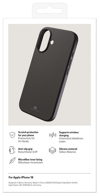 Cover für Apple iPhone 16  Mag Urban Case (Schwarz) 