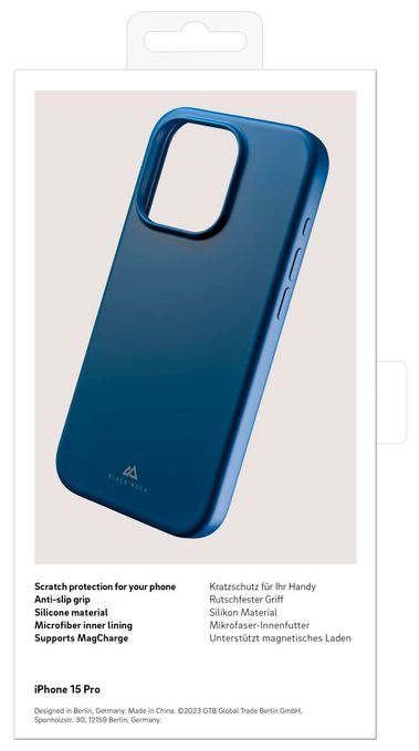 Cover für Apple iPhone 15 Pro  Mag Urban Case (Navy) 