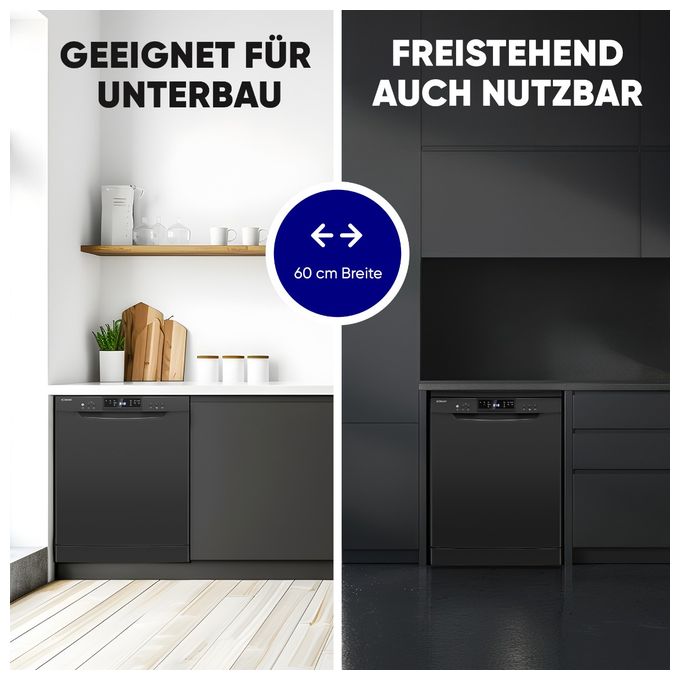 60 cm Geschirrspüler freistehend Leise 14 Maßgedecke GSP7419 