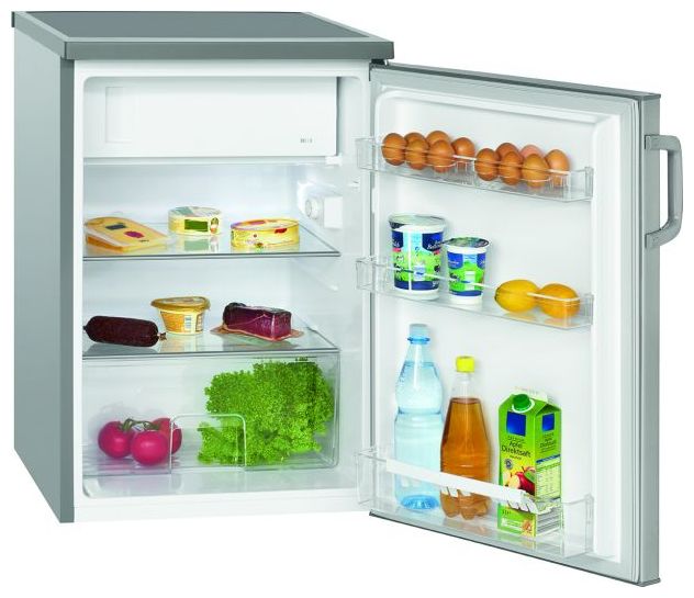 119 l / 105 l Tischkühlschrank EEK: D 94 kWh Jahr  KS2194 (Edelstahl) 