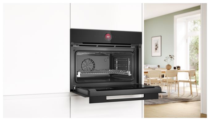 Einbaubackofen kompakt AutoClean (Schwarz) Serie 8 CBG934AB1 