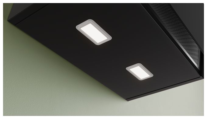 Abluft/Umluft Dunstabzugshaube/Esse Wand 90 cm (Schwarz) Serie 4 DWK95DF61 