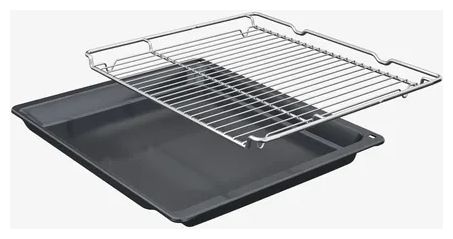 Herdset groß AutoClean mit 60 cm Induktions Kochfeld HND611LS62 (HEG517BB3 + NKN645GA2E) 