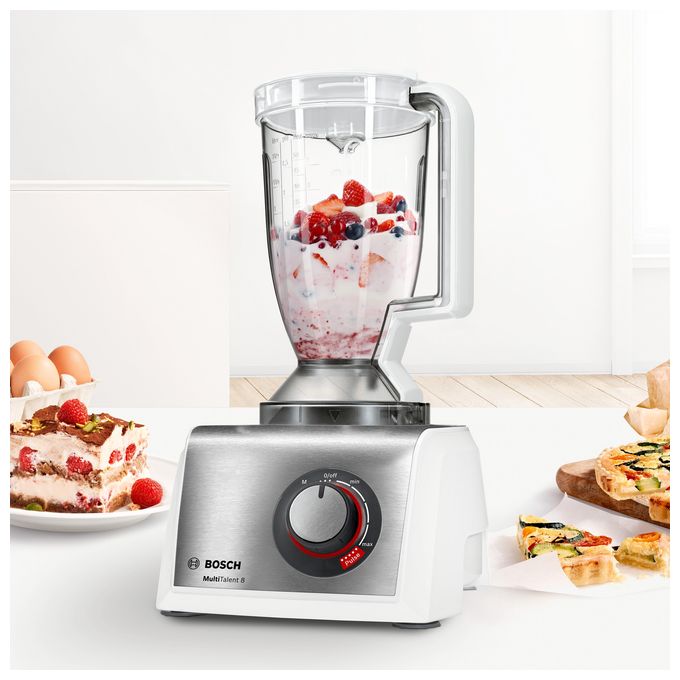 1250 W Küchenmaschine 3,9 l  MC812S814 (Edelstahl, Weiß) 