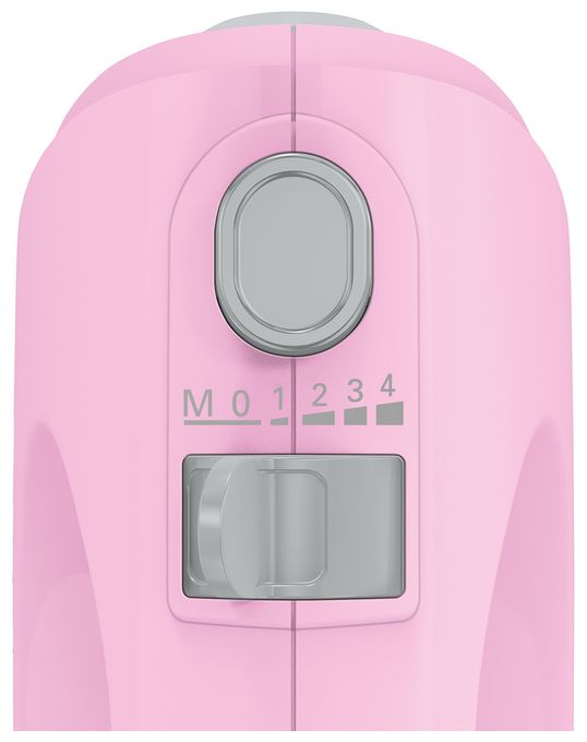 Handmixer 375 W 4 Stufen  MFQ2210K CleverMixx Fun (Grau, Pink) 