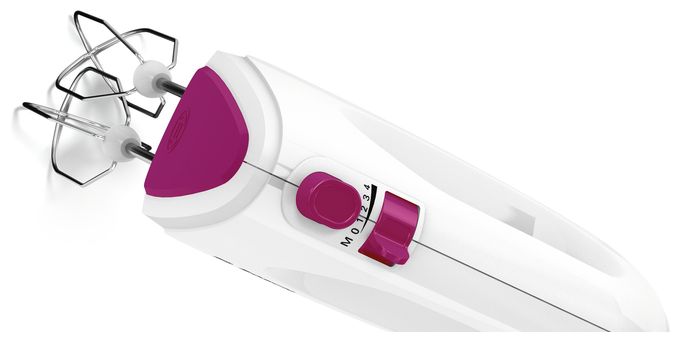 Handmixer 375 W 4 Stufen  MFQ2210P CleverMixx Fun (Pink, Weiß) 