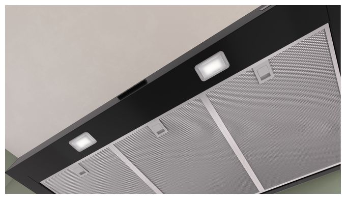 Abluft/Umluft Dunstabzugshaube/Esse Wand 90 cm (Schwarz) Serie 2 DWB93BC60 