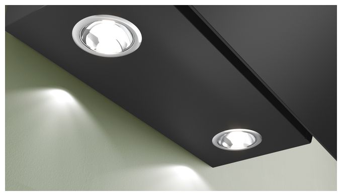 Abluft/Umluft Dunstabzugshaube/Esse Wand 60 cm (Schwarz) Serie 2 DWK65DK60 