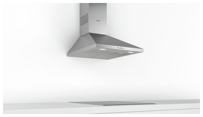 Abluft Dunstabzugshaube/Esse Wand 60 cm (Edelstahl) Serie 2 DWP66BC50 