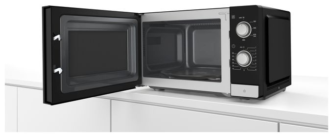 Freistehende Mikrowelle 800 W Größe: klein 5 Stufen  Serie 2 FFL020MS2 (Schwarz, Edelstahl) 