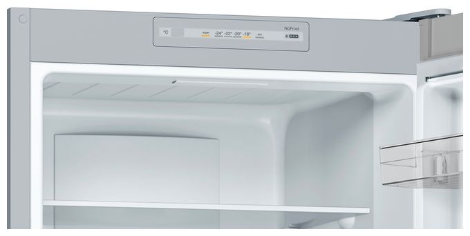 193 l / 89 l Kühl-Gefrierkombi freistehend 237 kWh Jahr  Serie 2 KGN33NLEB (Edelstahl) 
