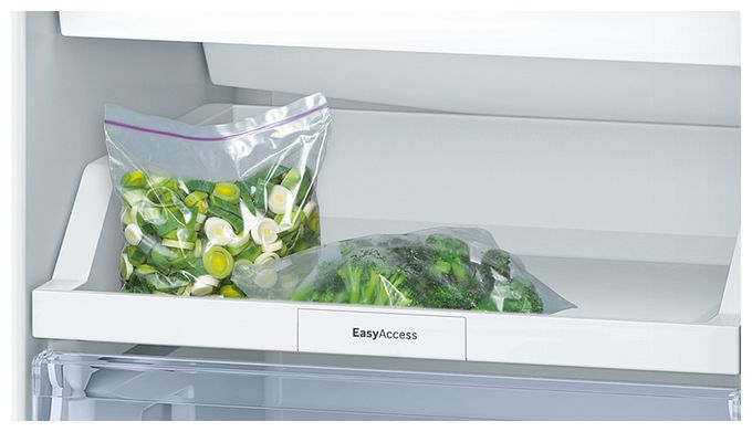 216 l / 89 l Kühl-Gefrierkombi freistehend NoFrost 239 kWh Jahr  Serie 2 KGN36NLEA (Edelstahl) 