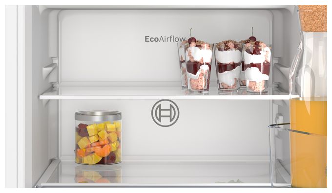 104 l 88 cm Einbaukühlschrank EEK: E 144 kWh Jahr Serie 2 KIL22NSE0 Schlepptür 