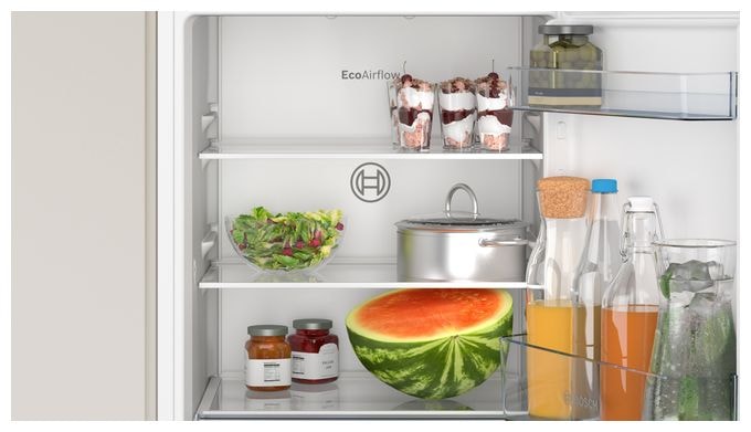 136 l 88 cm Einbaukühlschrank EEK: E 92 kWh Jahr Serie 2 KIR21NSE0 Schlepptür 