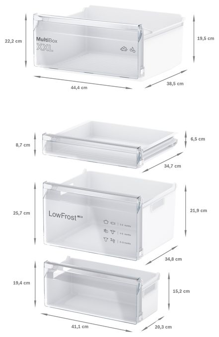 183 l / 84 l 177,5 cm Einbau Kühl-/Gefrierkombination 229 kWh Serie 2 KIV86NSE0 