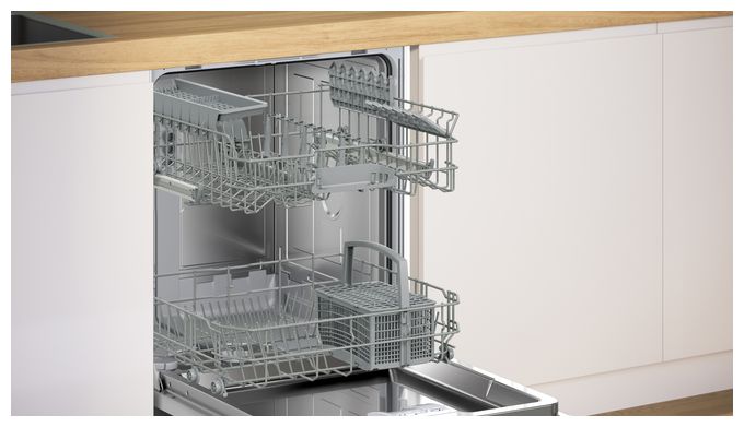 60 cm Geschirrspüler freistehend Leise 13 Maßgedecke aquaStop Funktion Wärmetauscher Serie 2 SMI2HTS08E 