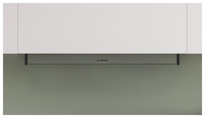 Abluft/Umluft Dunstabzugshaube/Esse Einbau 798 mm (Schwarz) Serie 4 DBB85CC60 
