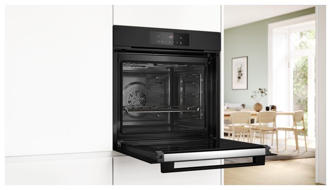 Einbaubackofen groß AutoClean Serie 4 HBA572BM3 