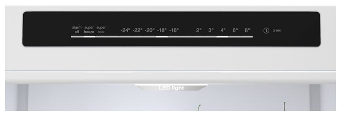 260 l / 103 l Kühl-Gefrierkombi freistehend NoFrost 112 kWh Jahr  Serie 4 KGN392LAG (Metallisch) 