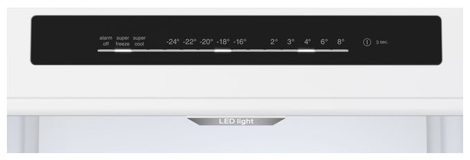 260 l / 103 l Kühl-Gefrierkombi freistehend NoFrost 162 kWh Jahr  Serie 4 KGN39VLCT (Edelstahl) 