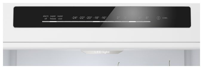 260 l / 103 l Kühl-Gefrierkombi freistehend NoFrost 104 kWh Jahr  Serie 4 KGN39VXAT (Schwarz) 