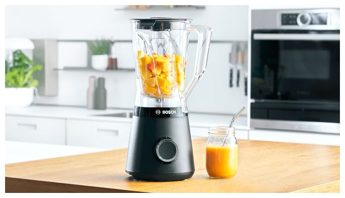 1,5 l Standmixer 2 Geschwindigkeiten 1200 W  Serie 4 MMB6141B VitaPower (Schwarz) 