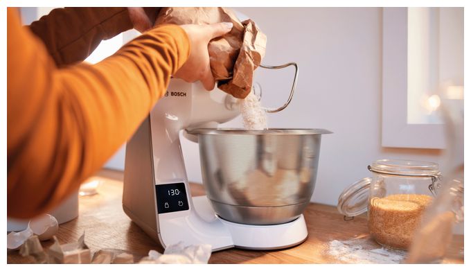 1000 W Küchenmaschine 3,9 l mit Waage  Serie 4 MUM5XL74 (Weiß) 