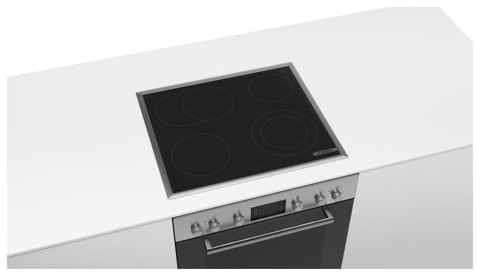 60 cm Glaskeramik Kochfeld/Herdplatte 4 Zone(n) Serie 4 NKN645GA2E herdgebundenes 