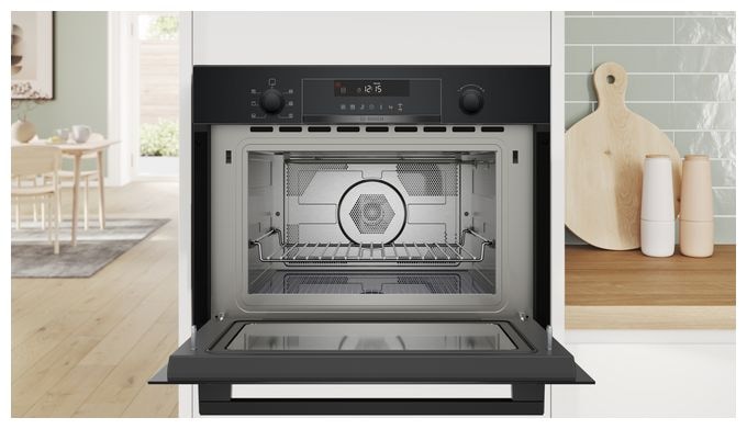 Einbau-Mikrowelle 900 W Größe: maxi Grill (Schwarz) Serie 6 CMA585GB1 